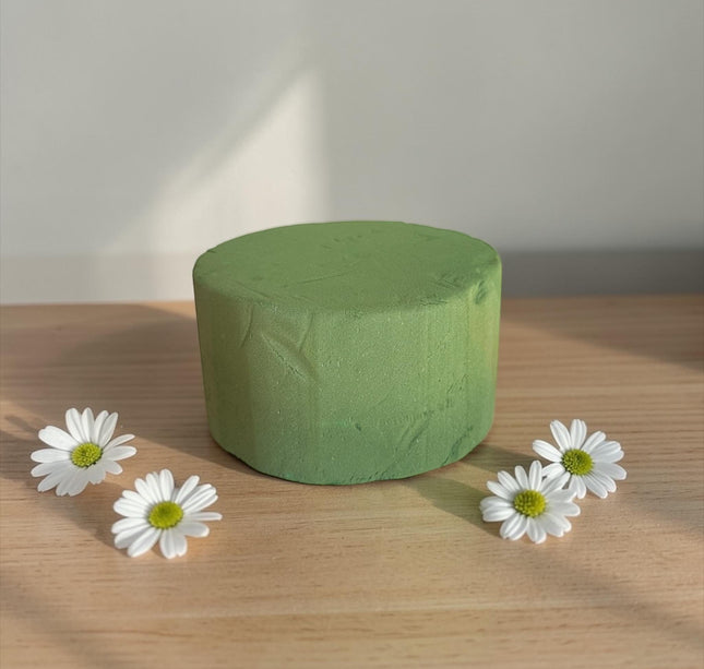 4 Esponja para Poner Flores Circular $33 c/u