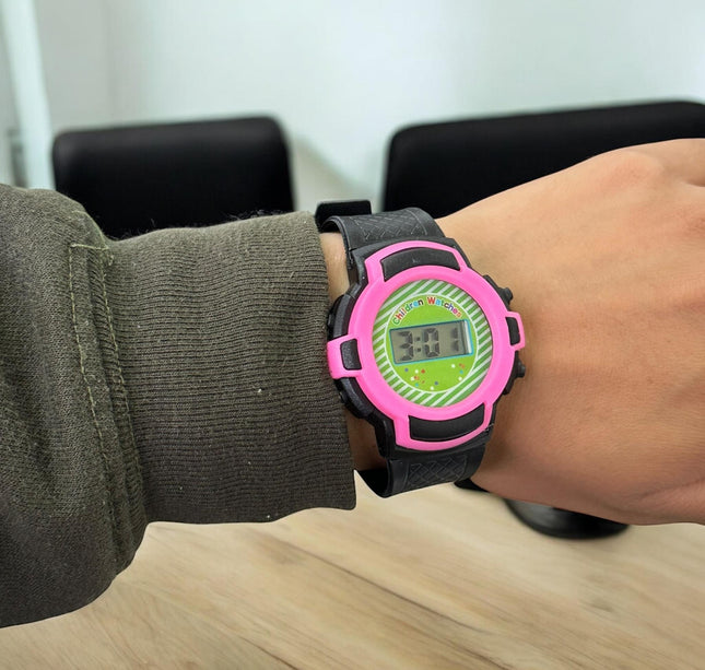 12 Relojs Infantiles Tipo Casio colores $11 c/u