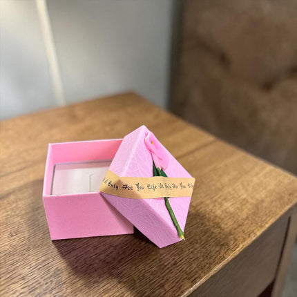 24 Cajitas para Joyeria/Regalo con Flor $5.63 c/u