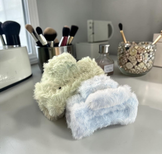 12 Pinzas Peluche Lindas para Cabello $11 c/u