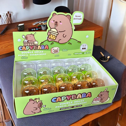 20 Sacapuntas Capibaras Dos Tamaños $8.55 c/u