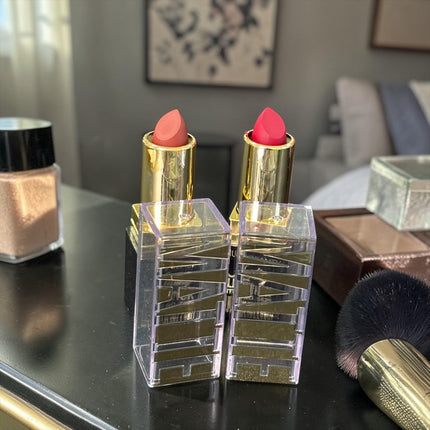 12 Labiales Matte Dorados Huxia $11 c/u