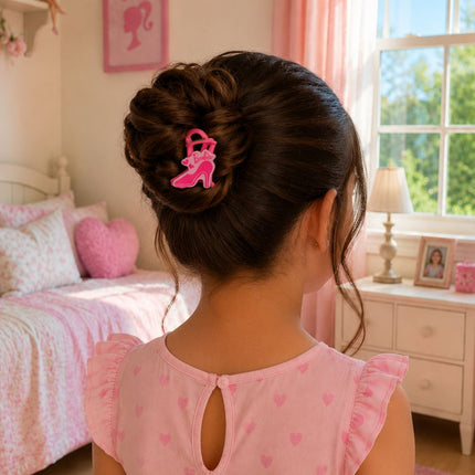 12 Pinzas Barbie Para Cabello $7.80 c/u