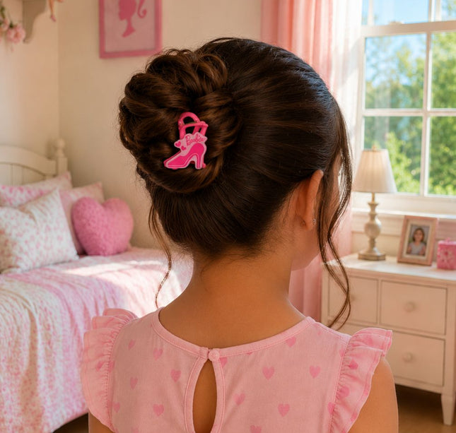 12 Pinzas Barbie Para Cabello $7.80 c/u