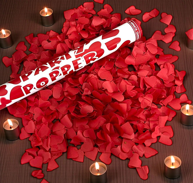 3 Bazuca Reventadora "San Valentin"  Corazones Maxi 98cm $41 c/u