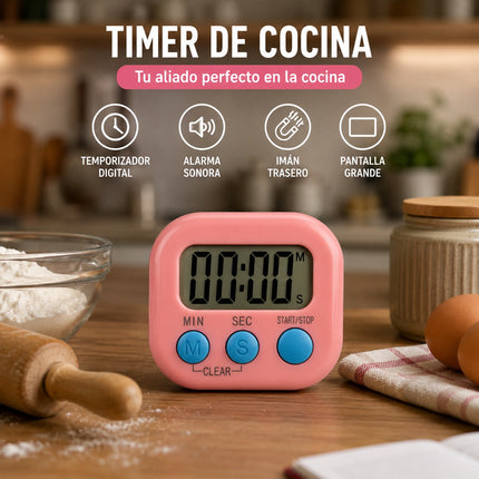 Exclusivo Tienda en linea 💥💎3 Timer para Cocina Electronico $38 c/u