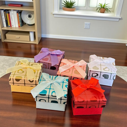 24 Cajitas Corazones Regalo "San Valentin" $5.5 c/u