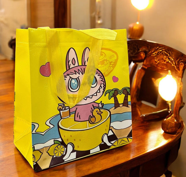 12 Bolsas Labubus Reutilizables $7 c/u