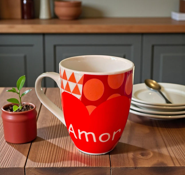 3 Taza San Valentin Ceramica Amor Corazones $29 c/u