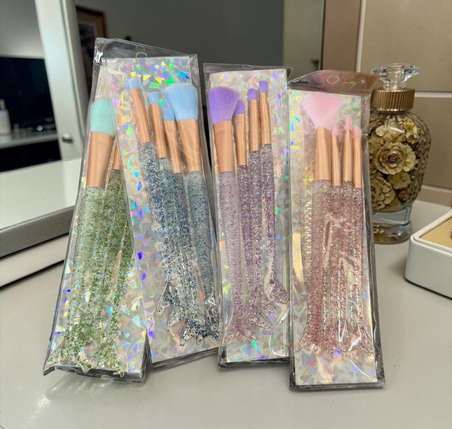 12 Sets De 4 Brochas Sirena Confetti $13.5 c/u