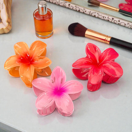 12 Pinzas Hawainas Clasicas Colores $9.9 c/u