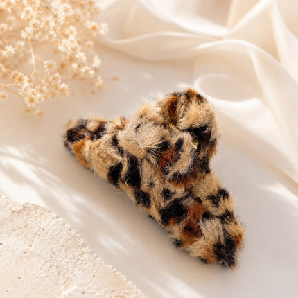 Exclusivo Tienda en linea 💥💎12 Pinzas Pelucha AnimalPrint Peluche $7.7 c/u
