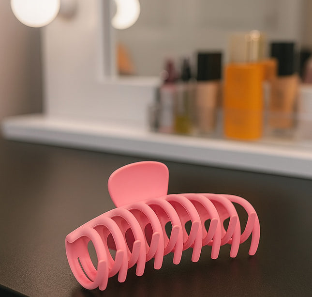 12 Pinzas Matte Colores G $10.5 c/u