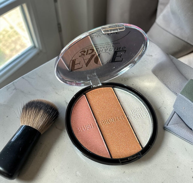 3 Paletas Iluminadores/Bronceadores Seven Cool $39 c/u