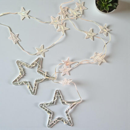 Cortina de Luces en forma de estrella 5 mts navidad