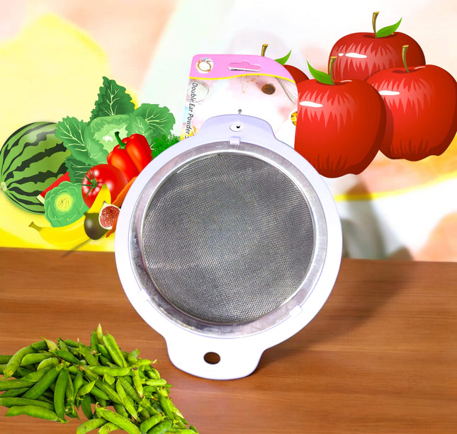 6 Coladores Grande de metal $27 c/u