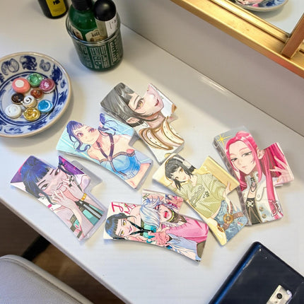 12 Pinzas Guerreras K-Pop para Cabello $13 c/u