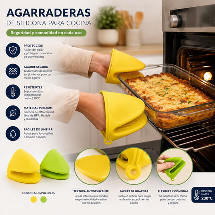 Exclusivo Tienda en linea 💥💎3 Agarradera de Silicon para Cocina $20 c/u