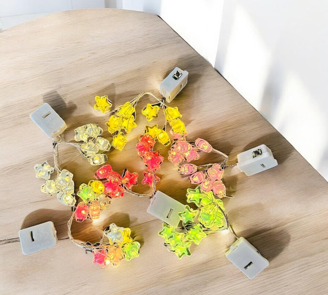 6 Mini Serie de Luces de estrella 1 M $18c/u