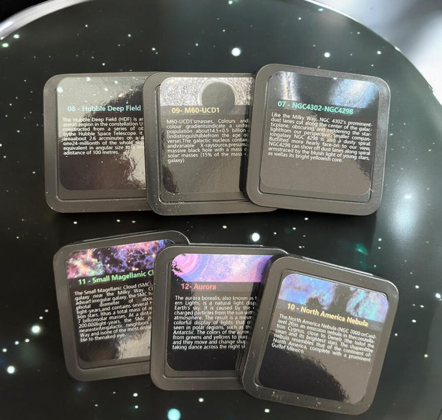 Proyector Galaxias Ajustable Con 12 Cartuchos Intercambiales