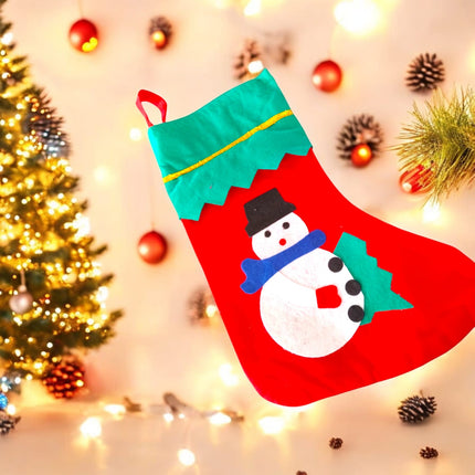 12 Botas Navideñas Decoradas $9.9 c/u