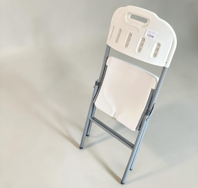 Silla Pleglable Blanca 90cm*45cm