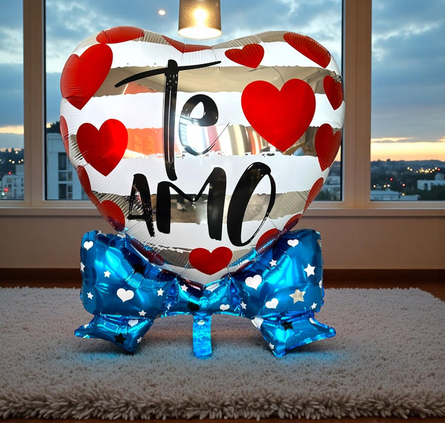 20 Globos Corazon Maxi "Te Amo" 35 Pulgadas $18 c/u