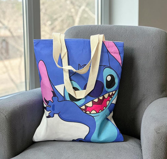 3 Bolsa Sticht Tipo Tote Estampada 37cm*32cm $59 c/u
