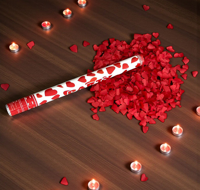 3 Bazuca Reventadora "San Valentin"  Corazones  Grande 58cm $37 c/u