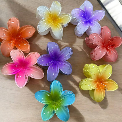 12 Pinza para cabello en Forma de Flor $8.9 c/u