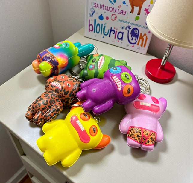 12 Squishies Figuras $8 c/u