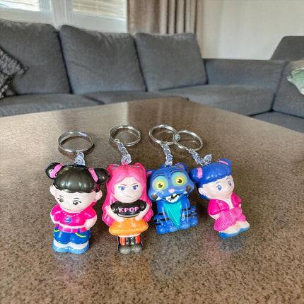 12 Squishies Guerreras K-Pop Llavero $8 c/u