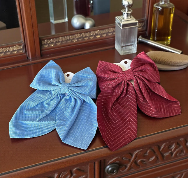 12 Moños Coquette Colores Matte $8.5 c/u