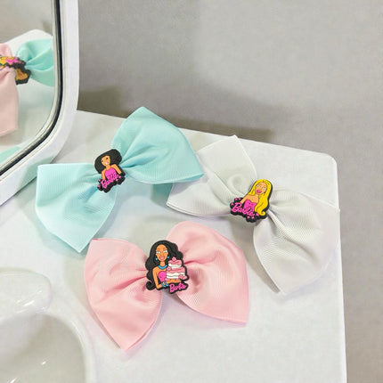 12 Moños Con Barbie Increíble $5.85 c/u