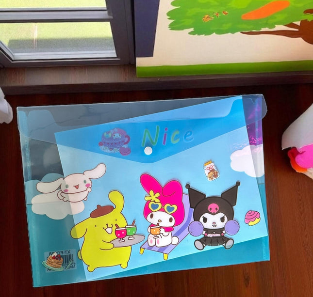 12 Folders Boton Sanrio $5.25 c/u