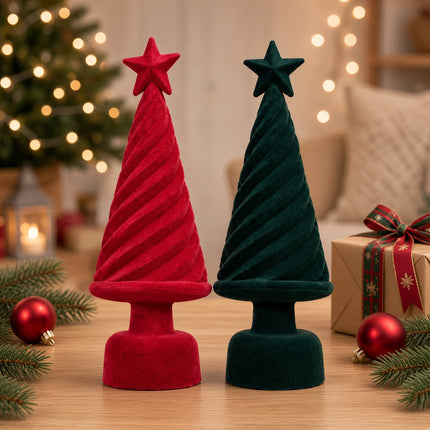 Exclusivo Tienda en linea 💥💎Árbol de Navidad Color Rojo y Verde 35 CM $360.00 C/U