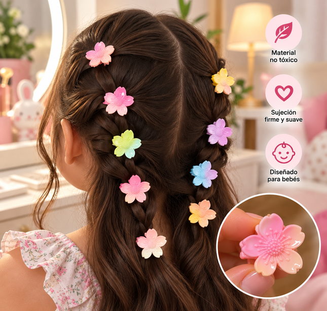 Exclusivo Tienda en linea 💥💎10 Pincitas Flores Peuqñeas Conejito $2.9 c/u