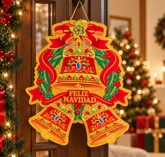 10 Adornos para Navidad 3D Diamantada Mediano $7.6 c/u