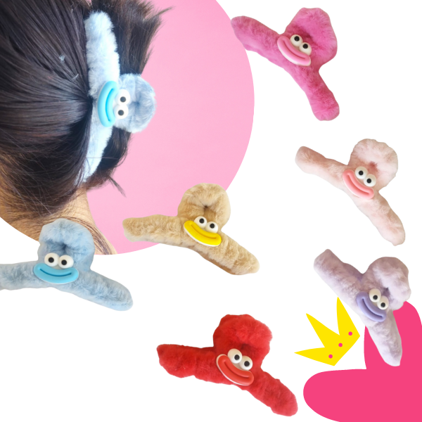 12 Pinzas Peluche Sonrisas $8.45 c/u