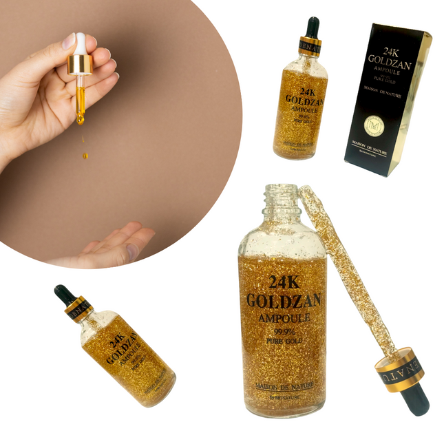 12 Serums esencia 24K Gold $13.3 c/u