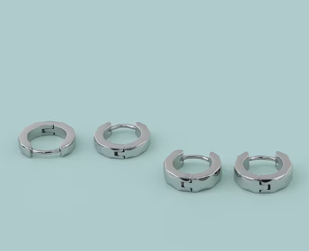 12 Acero Inoxidable Piercings $5.31 c/u