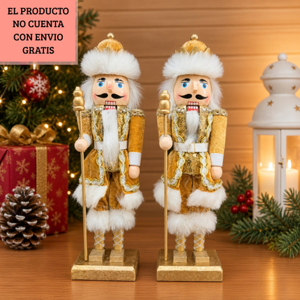 Exclusivo Tienda en linea 💥💎Cascanueces 2 Modelos Diferentes Color Dorado $329.60 C/U