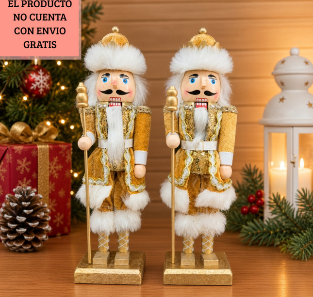 Exclusivo Tienda en linea 💥💎Cascanueces 2 Modelos Diferentes Color Dorado $329.60 C/U