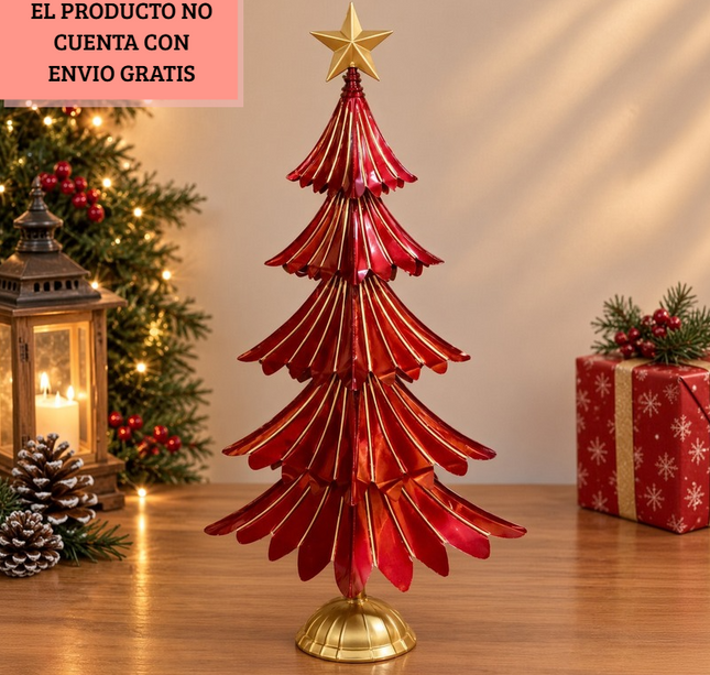 Exclusivo Tienda en linea 💥💎 Pino Metálico Rojo 153 CM $2492.80 C/U