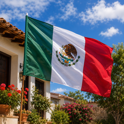 3 Banderas de México 150cm * 85cm $45 c/u