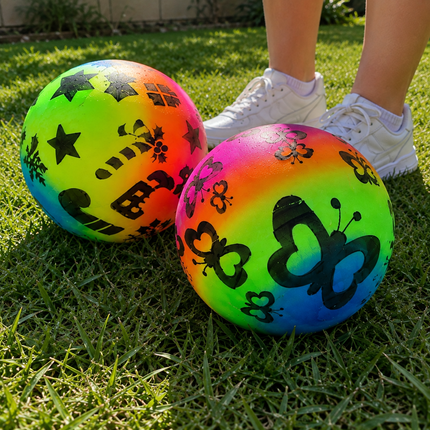 12 Pelotas de Plastico Mariposas $8.9 c/u