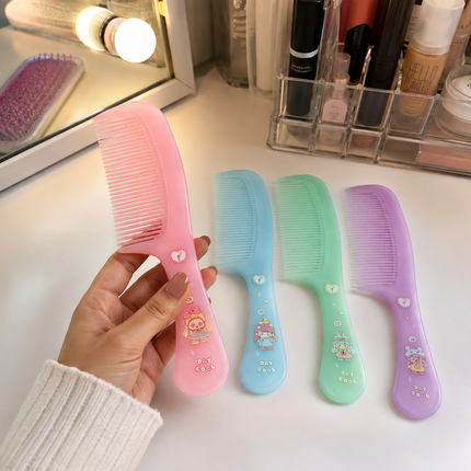 12 Peines Grandes de Colores Pastel $6.5 c/u
