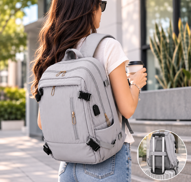 Mochila Expandible Premium USB
