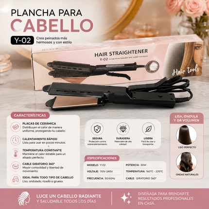 Exclusivo Tienda en linea 💥💎Plancha para Cabello Tenaza 220° C