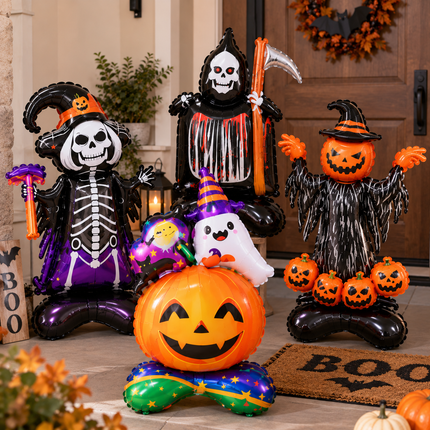 3 Globo Halloween Grande para Decoración $36 c/u